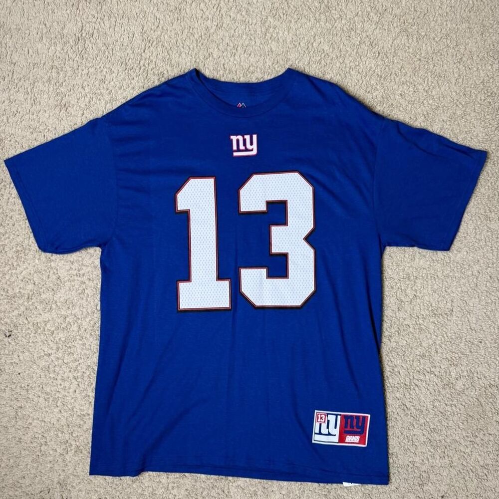 Majestic-athletic Men's Blue T-shirt